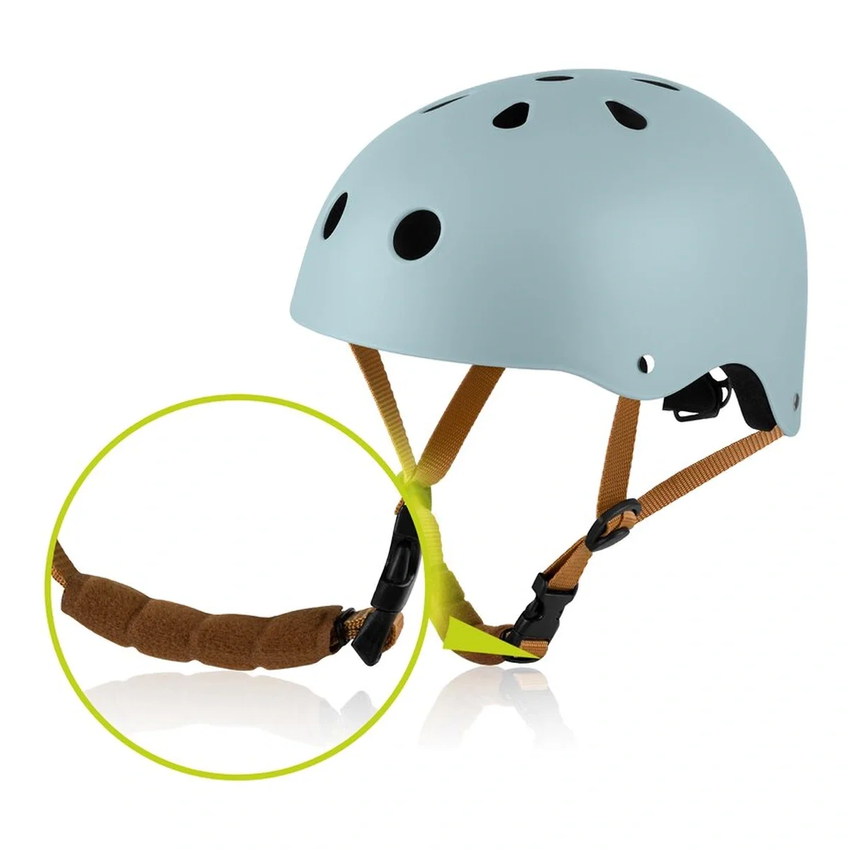Casca , Lionelo, Reglabila 50-56 cm, Din ABS si EPS, Albastru [2]