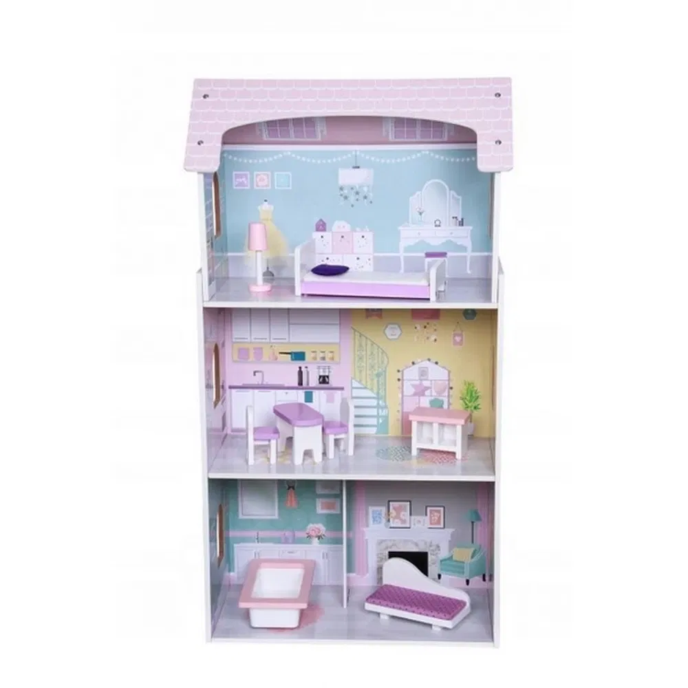 Casute pentru papusi - Casuta de basm din lemn - Ecotoys