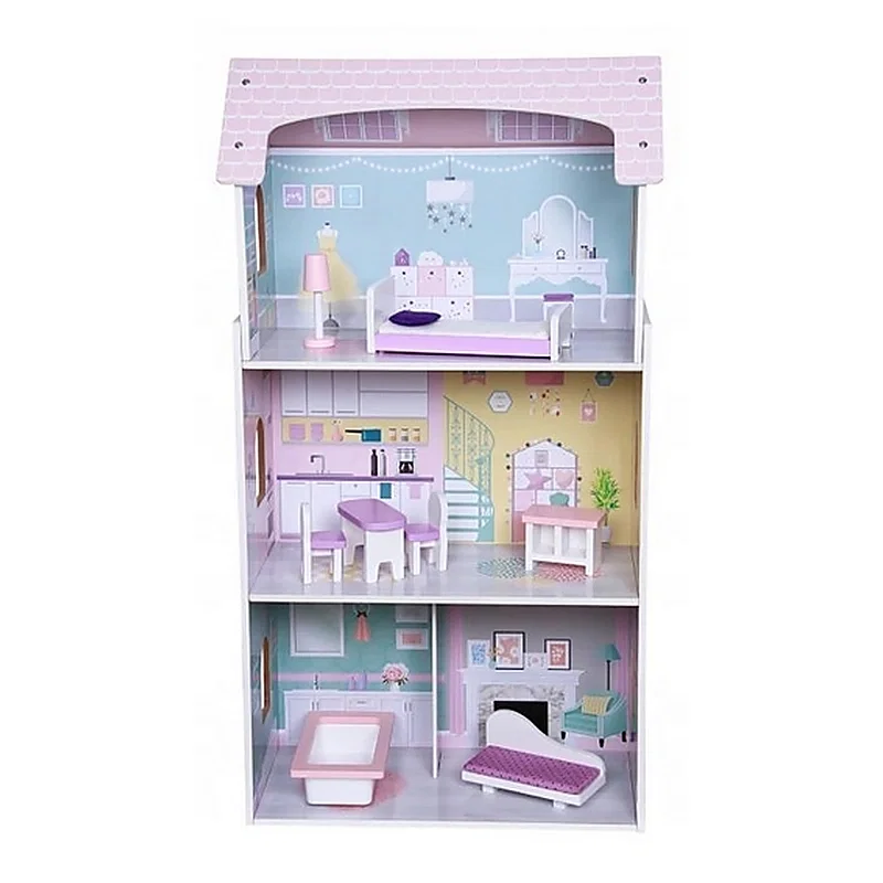 Casuta de basm din lemn - Ecotoys [2]