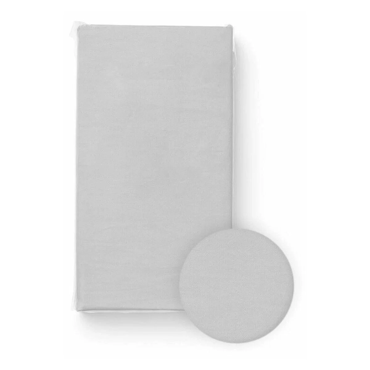 Cearceafuri pentru patut - Cearceaf cu elastic, Bocioland, Pentru patut, Din 100% bumbac jersey, 120x60 cm, Grey 0 luni+