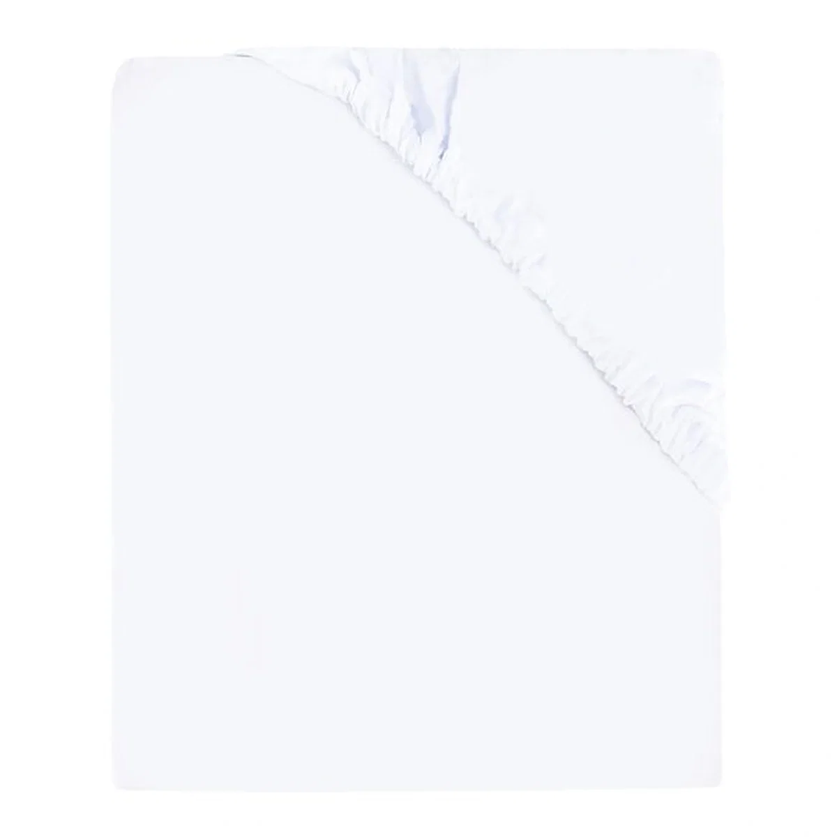 Cearceafuri pentru patut co-sleeper - Cearceaf cu elastic, MimiNu, Pentru patut co-sleeper, 89 x 51 cm, bumbac jersey, White