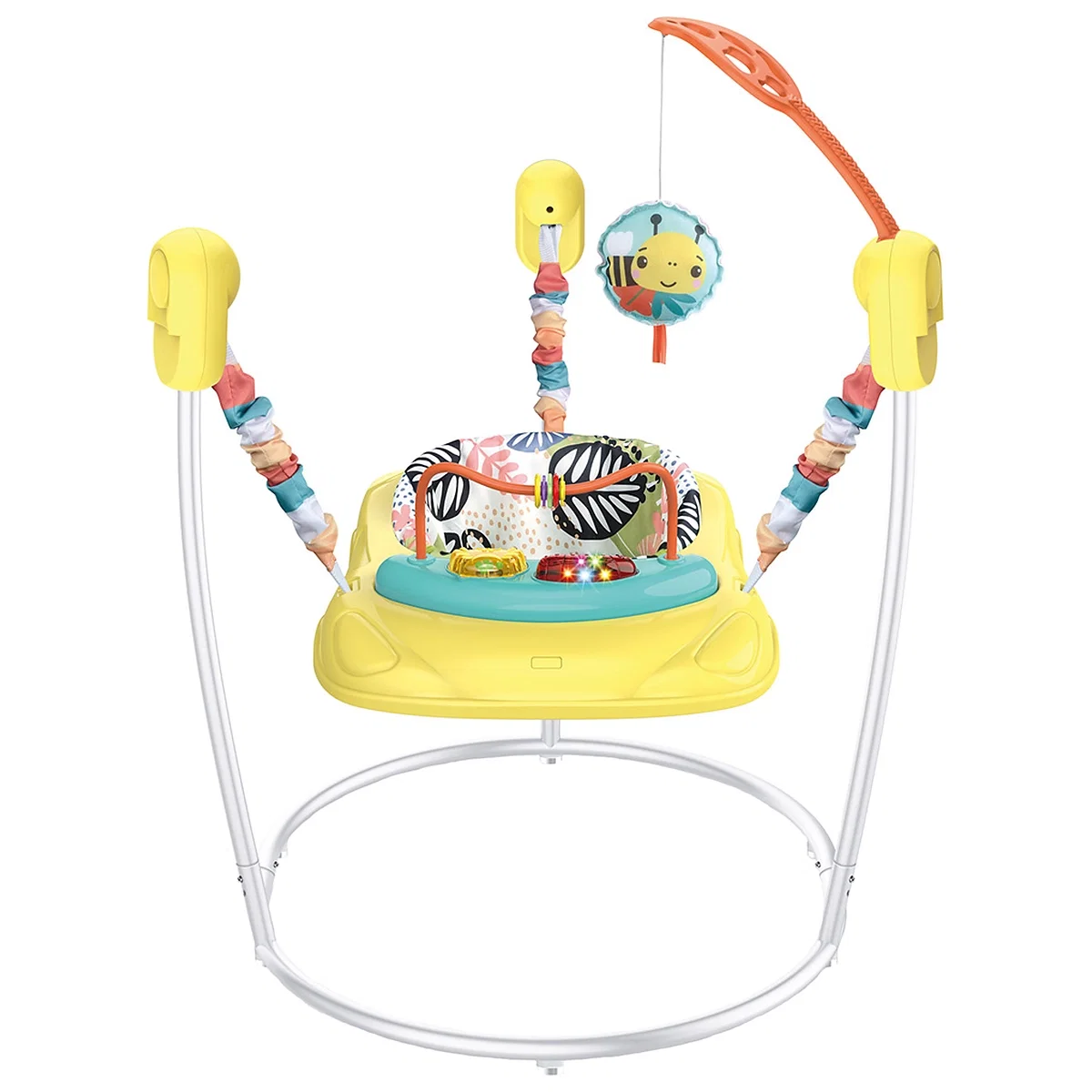 Saltelute si centre de activitati - Centru de activitati Chipolino Jumpy Car, Yellow
