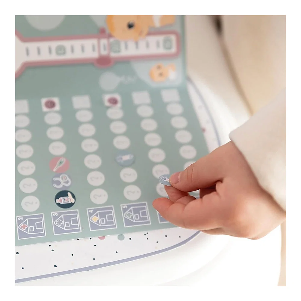 Centru de ingrijire pentru papusi Smoby Baby Care Center albastru cu accesorii 3 ani + [3]