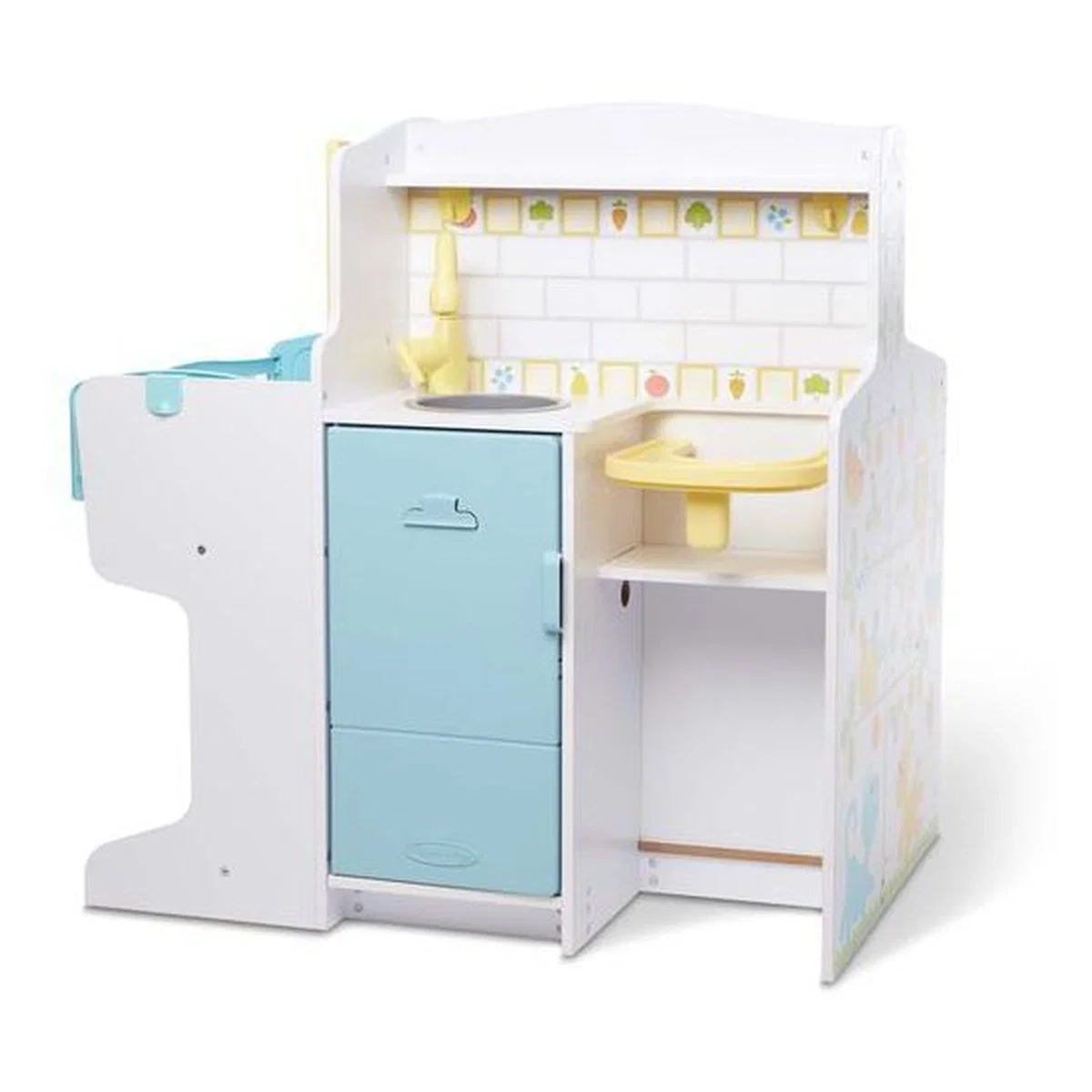 Mobilier pentru papusi - Centru de joaca Ingrijeste papusile Melissa & Doug 3 ani