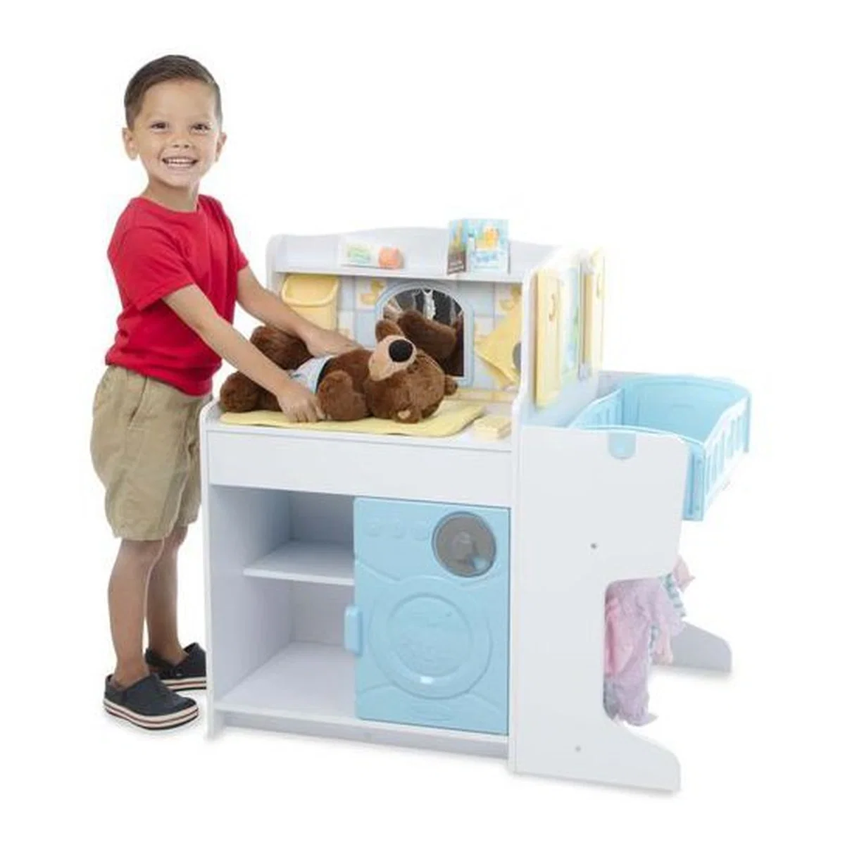 Centru de joaca Ingrijeste papusile Melissa & Doug 3 ani [3]
