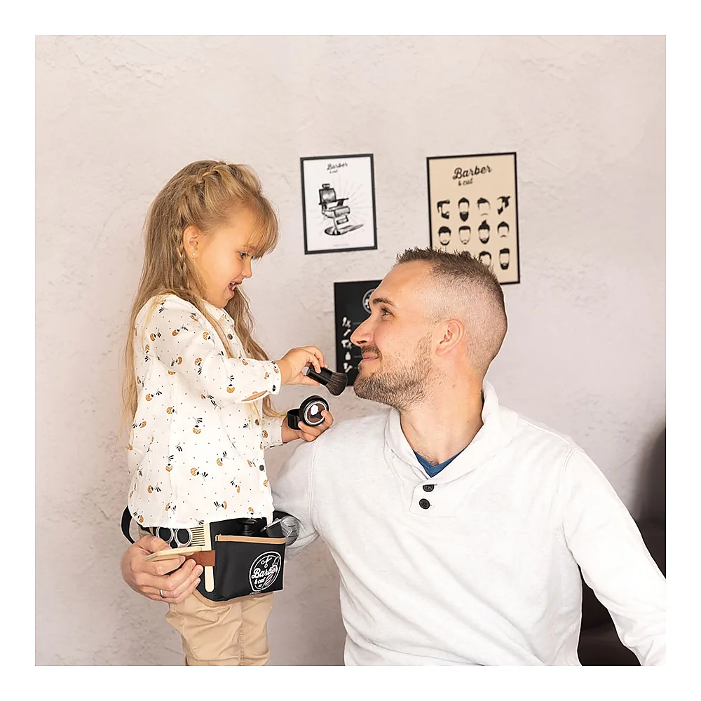 Centura frizer Smoby Barber and Cut negru cu accesorii 3 ani + [10]