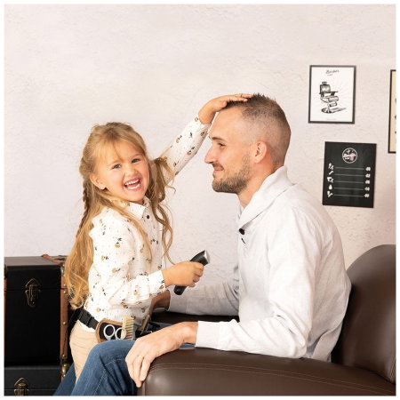 Centura frizer Smoby Barber and Cut negru cu accesorii 3 ani + [6]