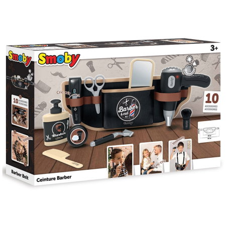 Centura frizer Smoby Barber and Cut negru cu accesorii 3 ani + [15]