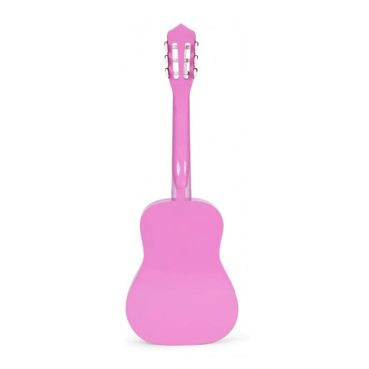 Chitara din lemn cu 6 corzi , 86 x 31 cm, Ecotoys - Roz 3 ani+ [2]
