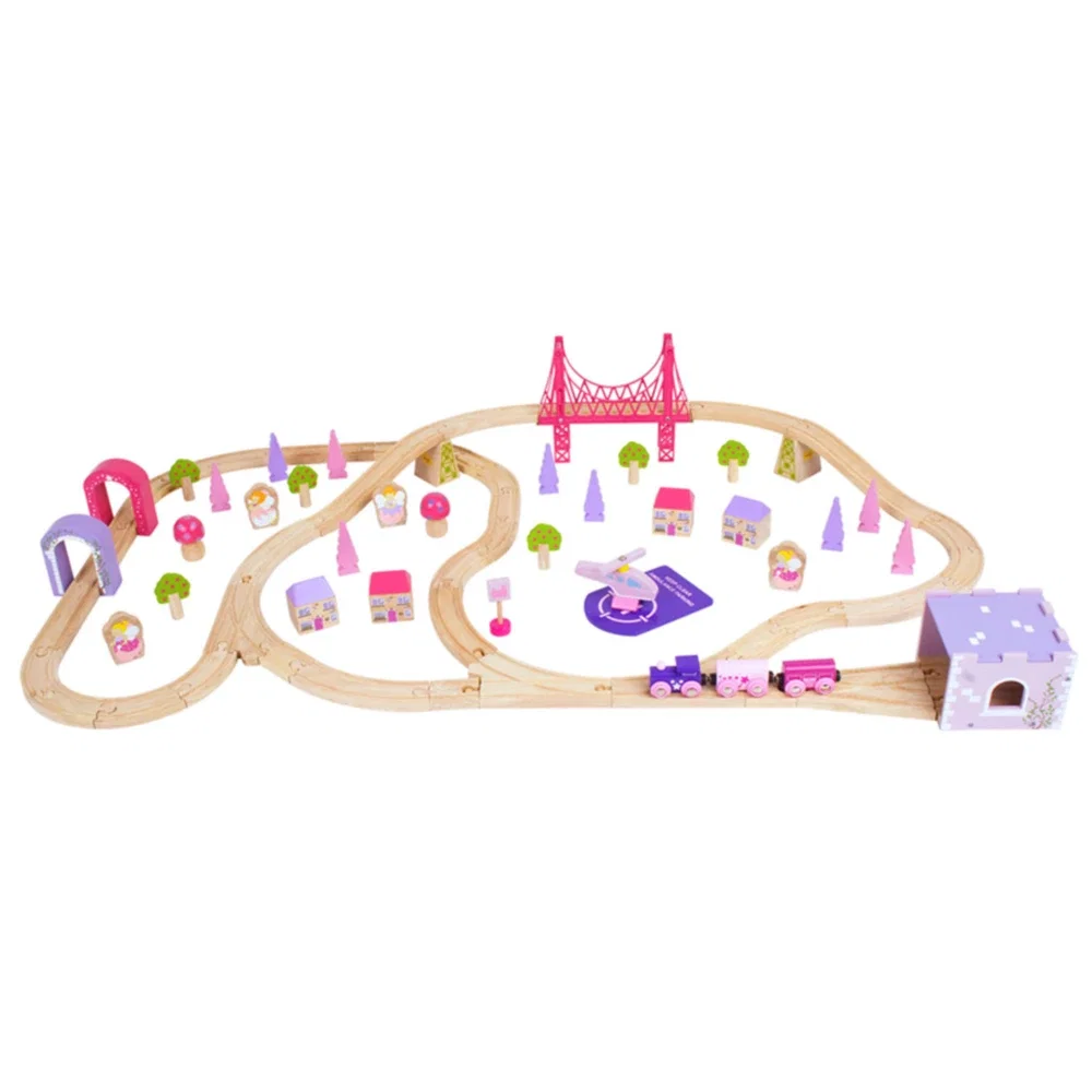 Circuit - Oraselul zanelor (75 piese) BIGJIGS Toys 3 ani+ [1]