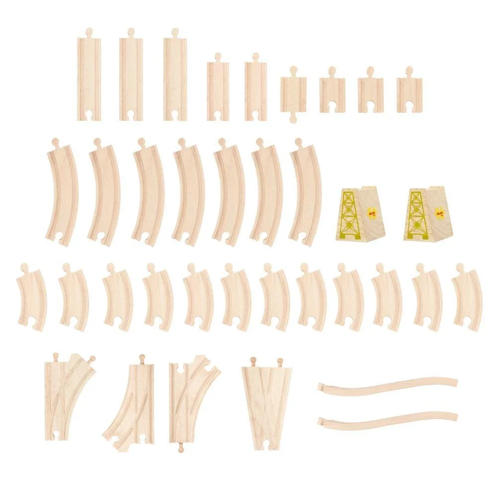 Circuit - Oraselul zanelor (75 piese) BIGJIGS Toys 3 ani+ [4]