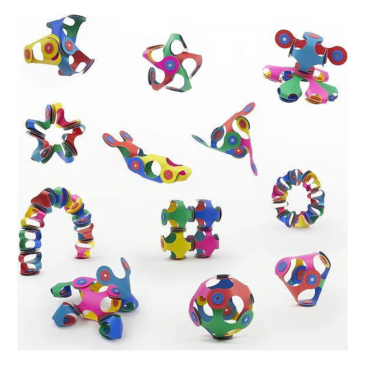 Clixo® joc magnetic de construit - Tiny & Mighty (9 piese) 99 ani [1]