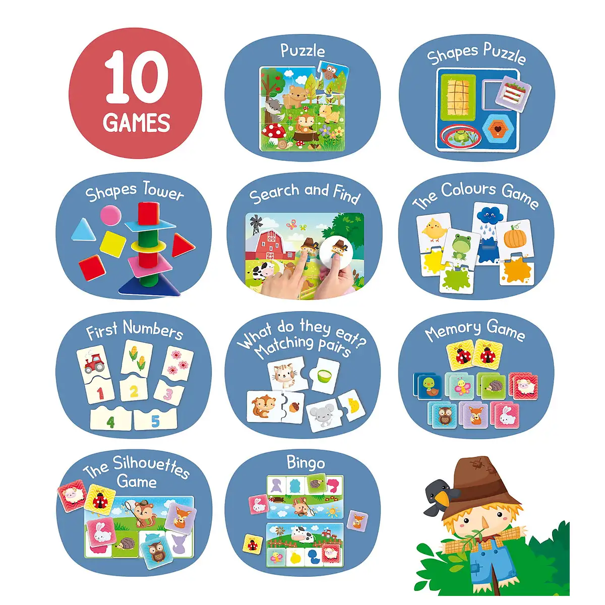 Colectia mea de jocuri educative Montessori LISCIANI 2 ani + [1]