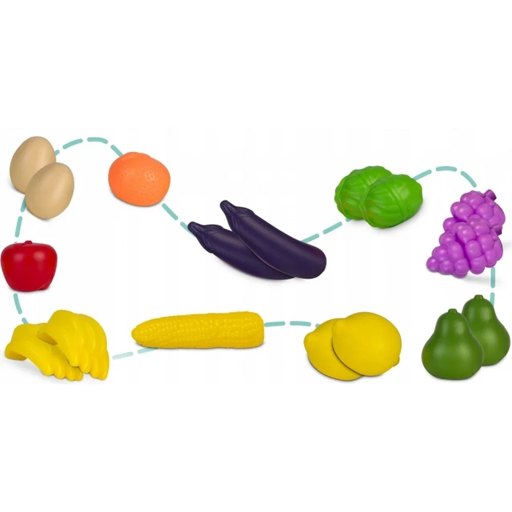 Cos de cumparaturi cu accesorii incluse Ricokids - Roz 3 ani+ [5]
