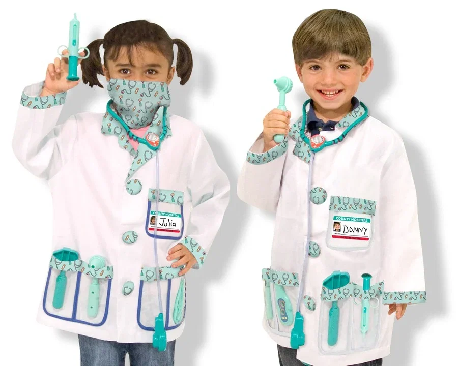 Costume carnaval copii - Costum carnaval copii Medic (3-7 ani) Melissa & Doug