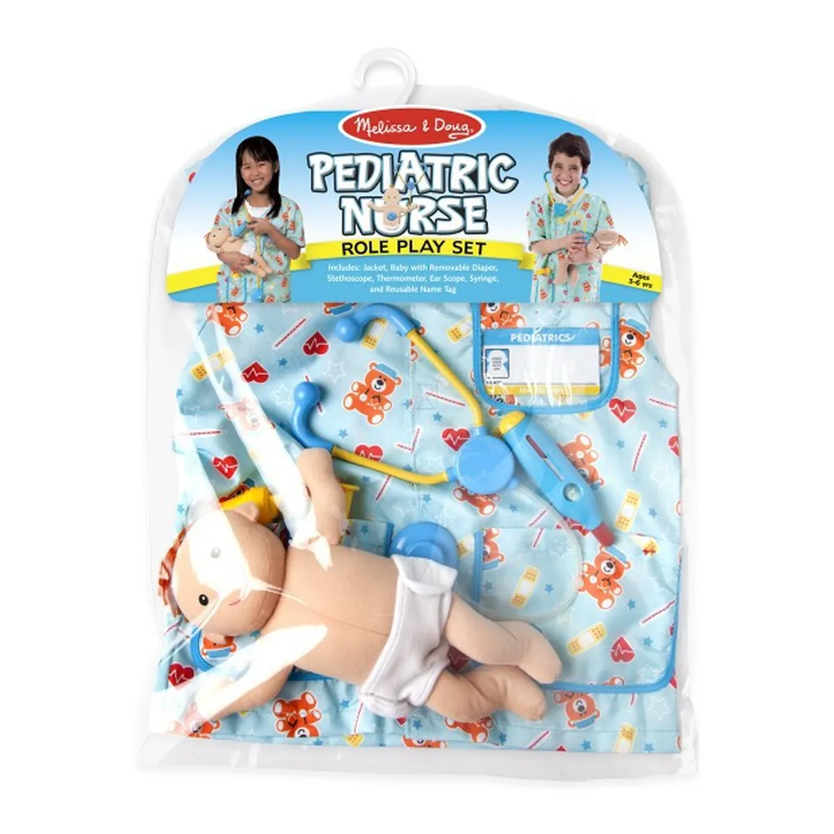 Costum de carnaval Asistenta medicala pediatrie (3-6 ani) Melissa & Doug [3]