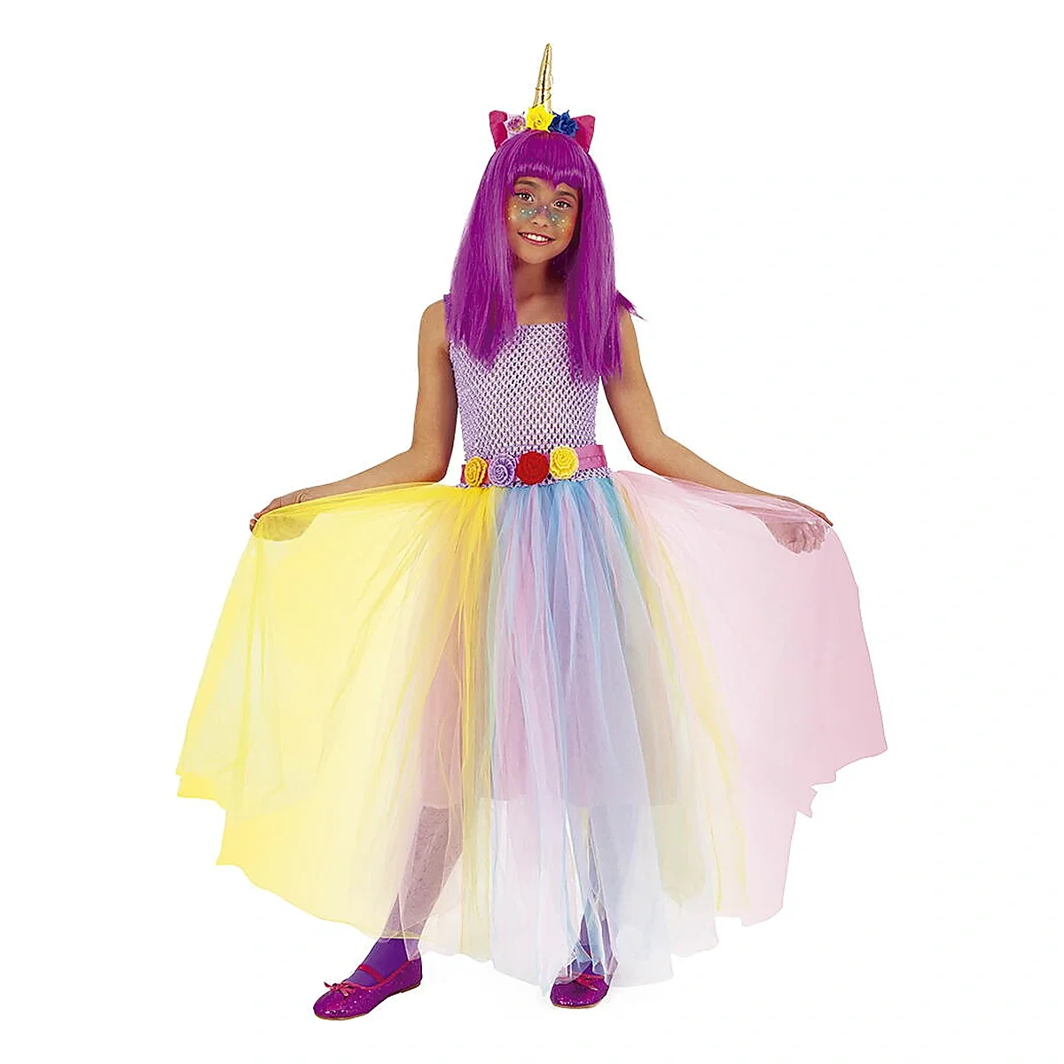 Costume carnaval copii - Costum de carnaval - Unicorn fermecator (3 - 4 ani) Rubies
