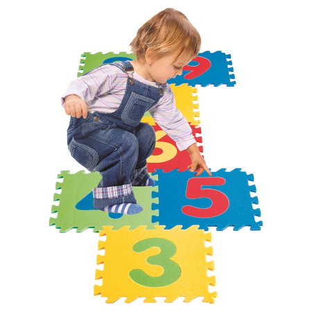 Covor puzzle cu cifre Pilsan Educational 3 ani + [3]