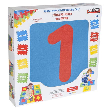 Covor puzzle cu cifre Pilsan Educational 3 ani + [4]