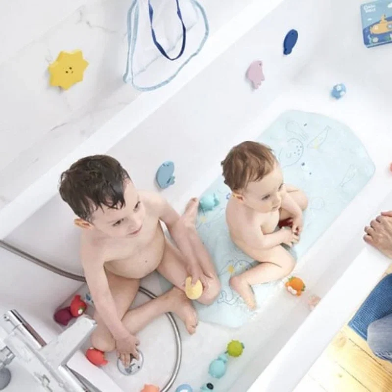 Covor XXL antiderapant pentru cada cu senzor de temperatura Badabulle 8 ani [1]