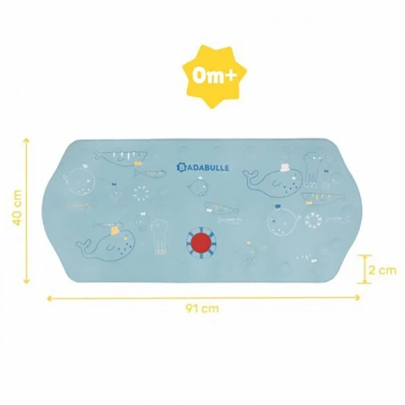 Covor XXL antiderapant pentru cada cu senzor de temperatura Badabulle 8 ani [2]