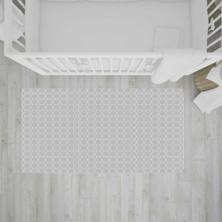 Covoras de joaca, Bocioland, Honeycomb, Pliabil, Protectie impotriva loviturilor, Dimensiune mare, 200 x 150 cm, Cu [4]