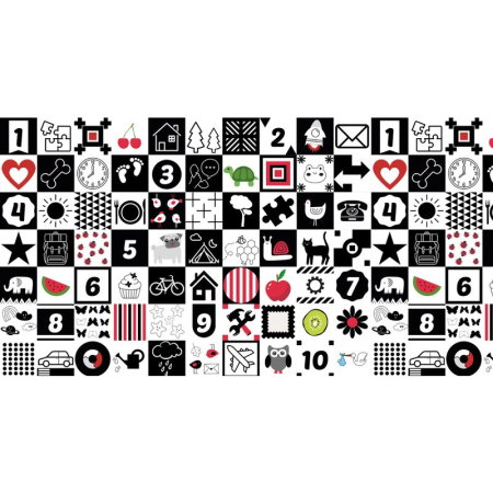 Covoras de joaca, Bocioland, Honeycomb, Pliabil, Protectie impotriva loviturilor, Dimensiune mare, 200 x 150 cm, Cu [2]