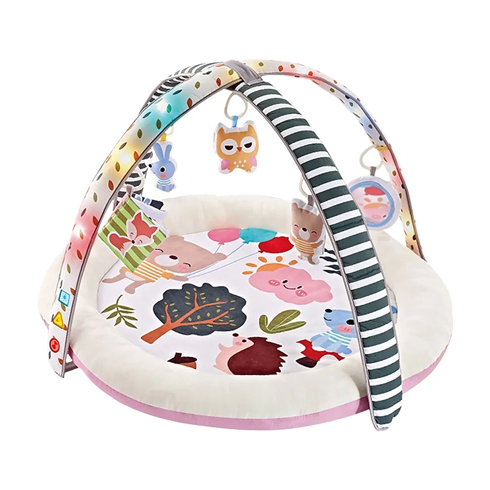 Jucarii bebelusi - Covoras de joaca muzical Chipolino Forest Friends