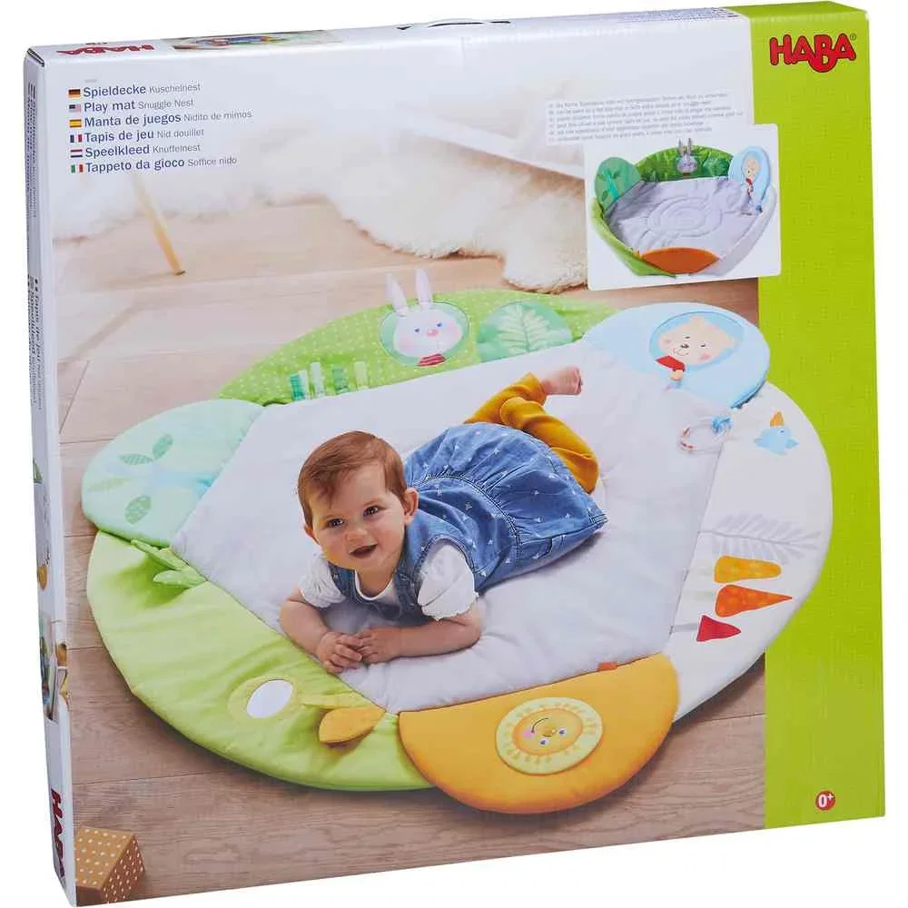 Covoras de joaca Snuggle Nest HABA 0 luni+ [5]