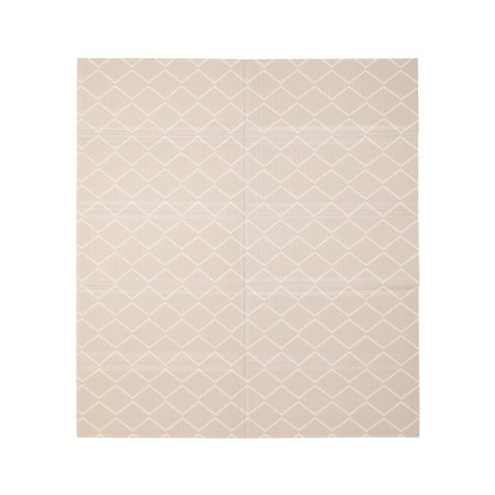 Covoras educativ, Lionelo, Zora, Din spuma XPE non-toxica, Cu doua fete, Suprafata antiderapanta, 180x200 cm, Grosime 1.5 cm, Pliabil, Include geanta pentru transport, Bej [5]