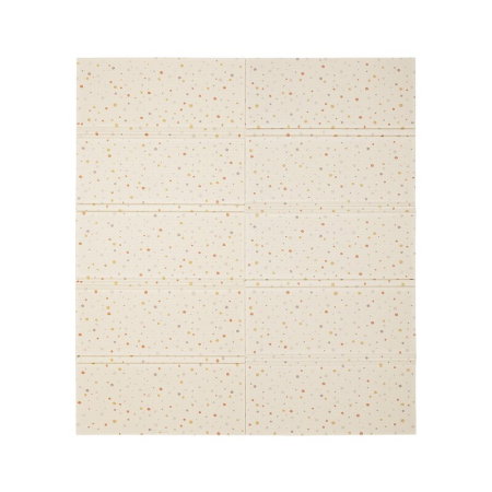Covoras educativ, Lionelo, Zora, Din spuma XPE non-toxica, Cu doua fete, Suprafata antiderapanta, 180x200 cm, Grosime 1.5 cm, Pliabil, Include geanta pentru transport, Bej [3]