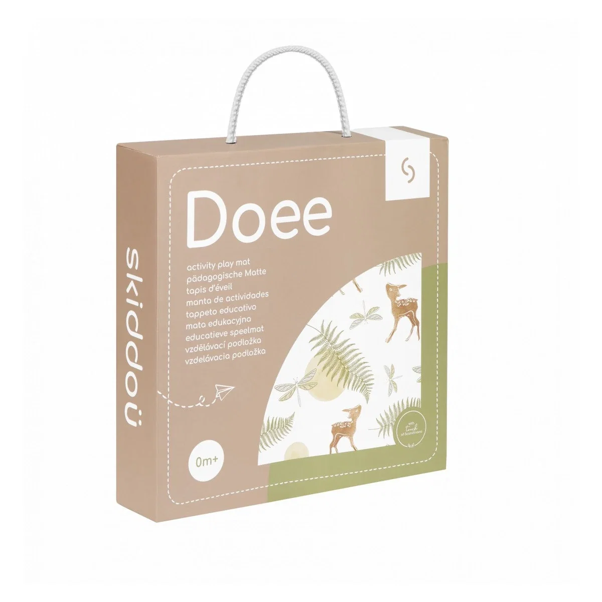 Covoras senzorial si educational bebelusi Skiddou Doee, 105 cm [7]