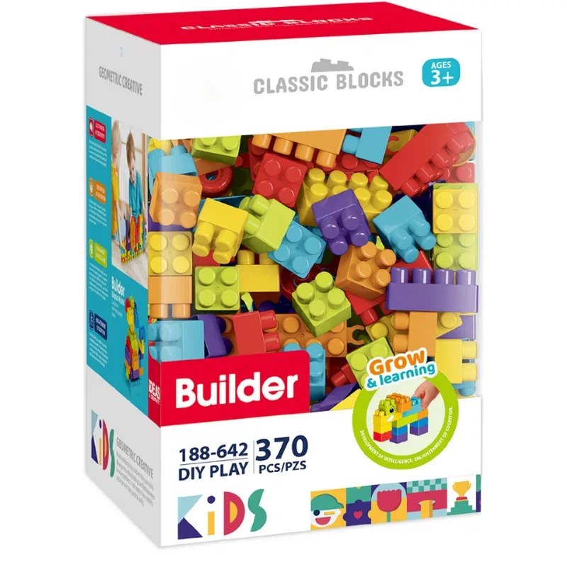 Cuburi de construit (370 piese) Bufnitel 3 ani+ [1]