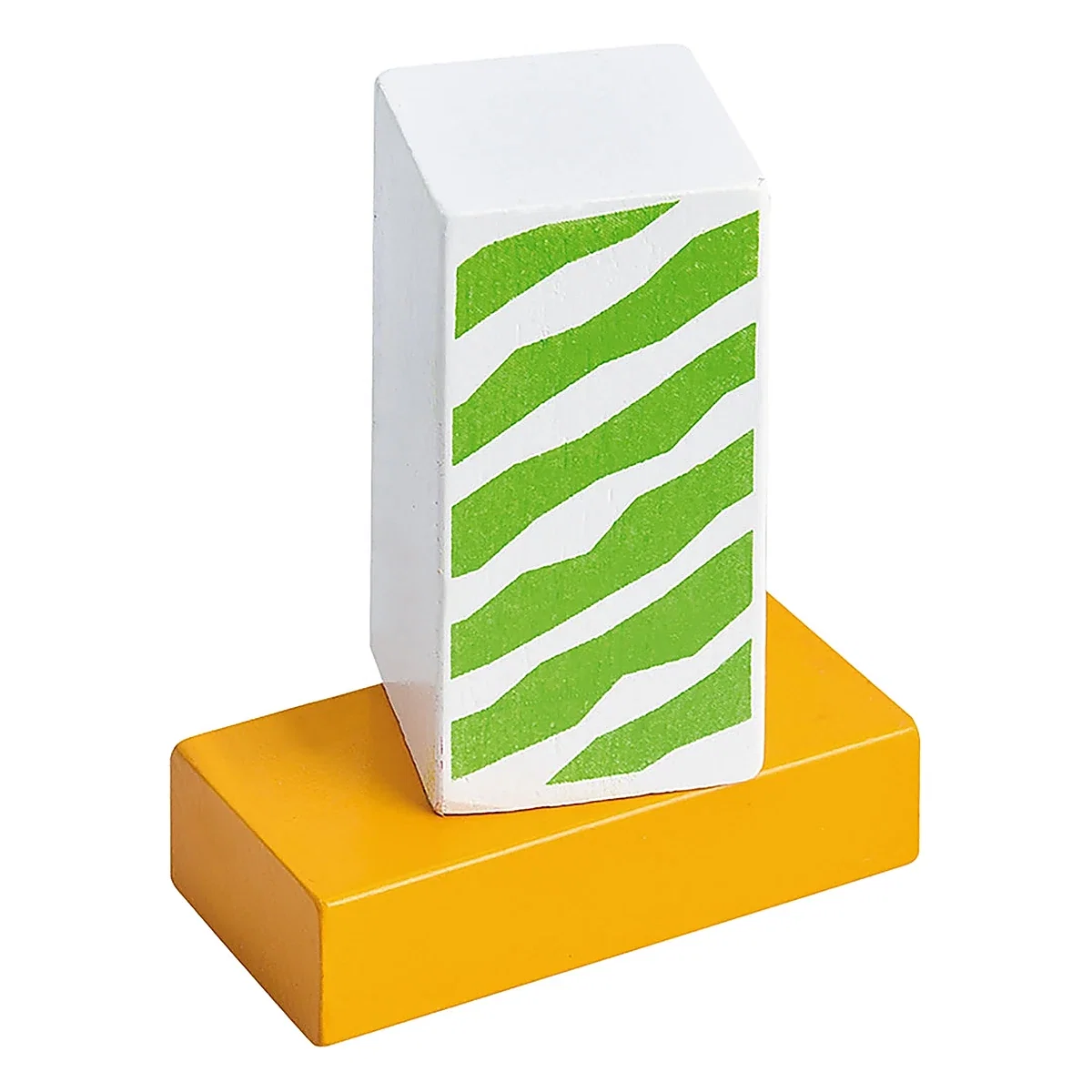 Cuburi de lemn in galetusa Wooden Blocks 50 piese Eichhorn 2 ani + [1]