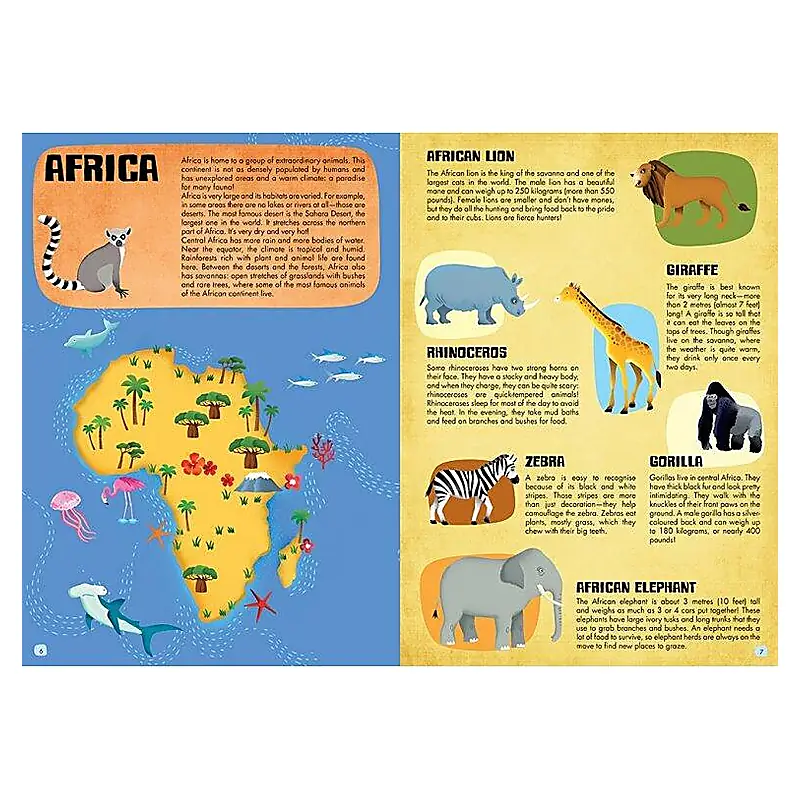 Cunoaste si exploreaza - Lumea animalelor Sassi 6 ani+ [2]