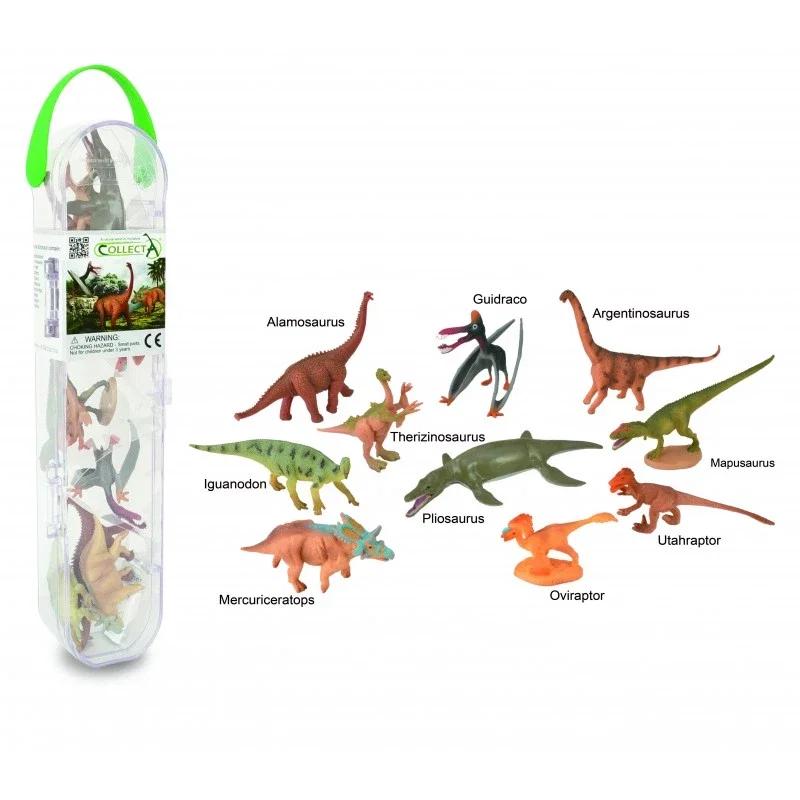 Set figurine - Cutie cu 10 minifigurine Dinozauri set 3 Collecta 3 ani +