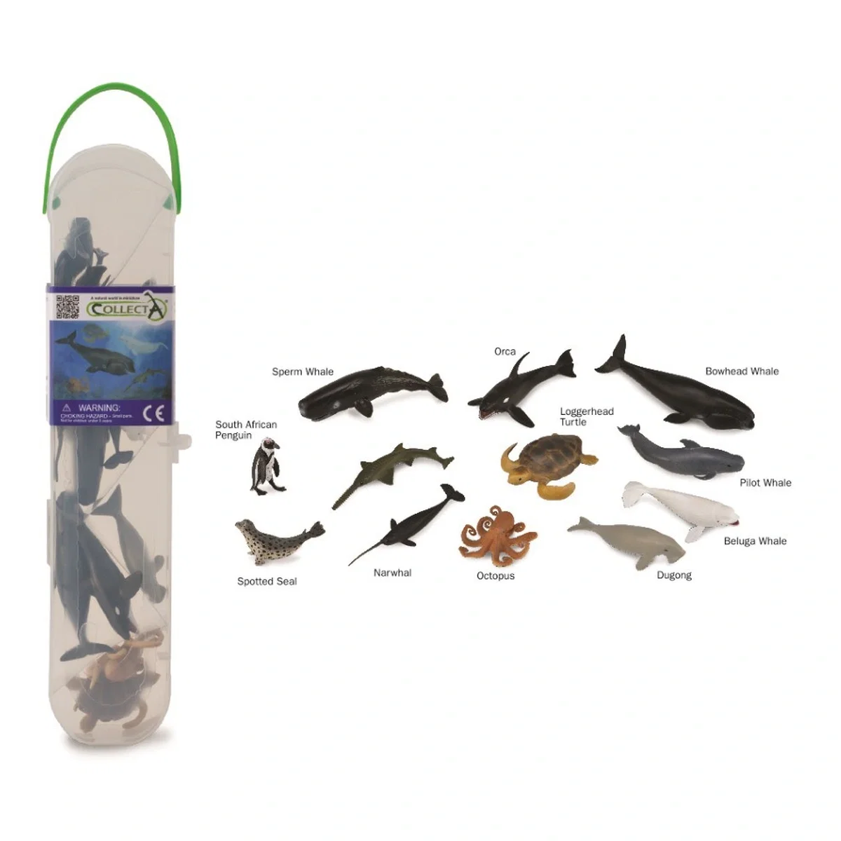 Set figurine - Cutie cu 12 minifigurine Animale marine Set 2 Collecta