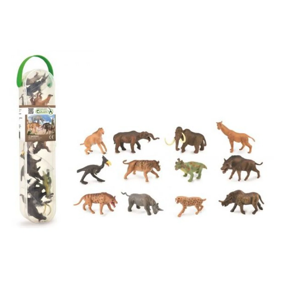 Set figurine - Cutie cu 12 minifigurine Animale preistorice Collecta