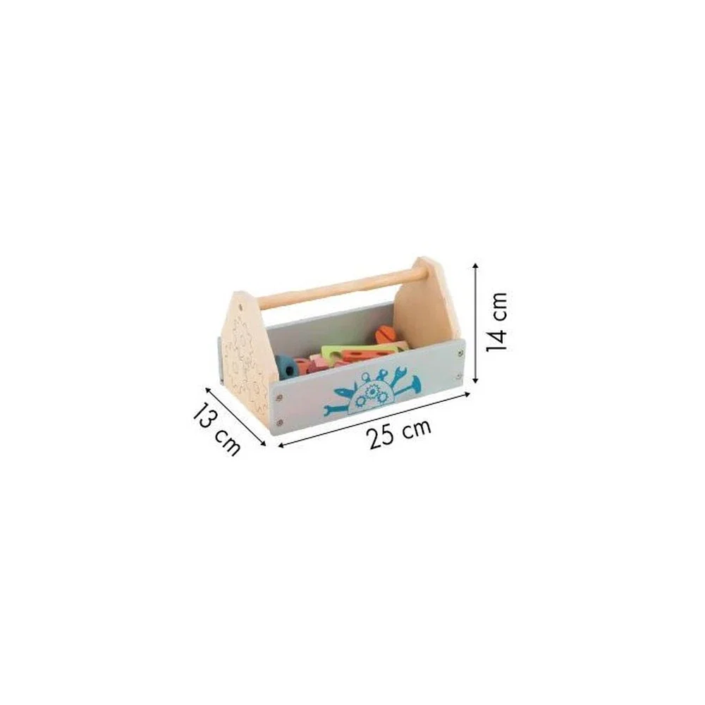 Cutie cu unelte din lemn - Ecotoys 3 ani+ [2]