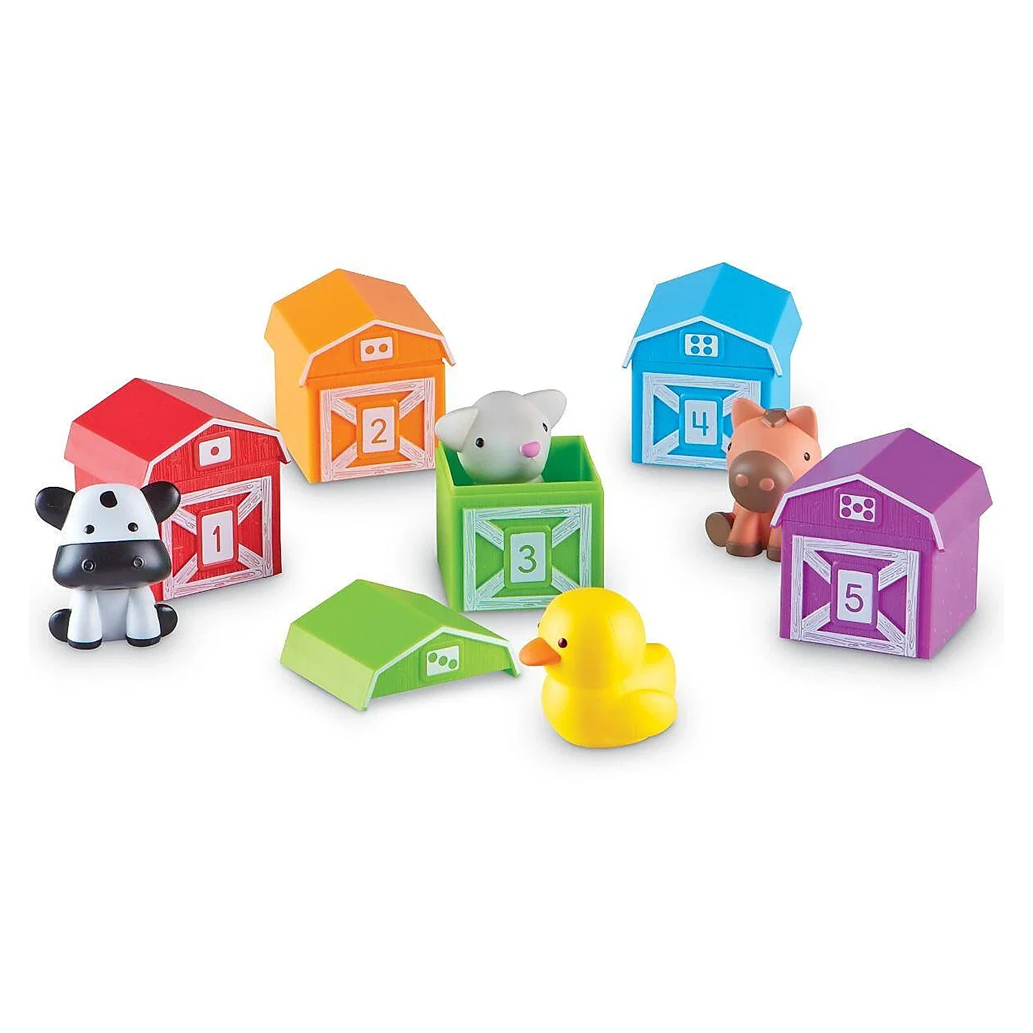 Jucarii interactive - De-a v-ati ascunselea cu animalutele de la ferma Learning Resources 5 ani