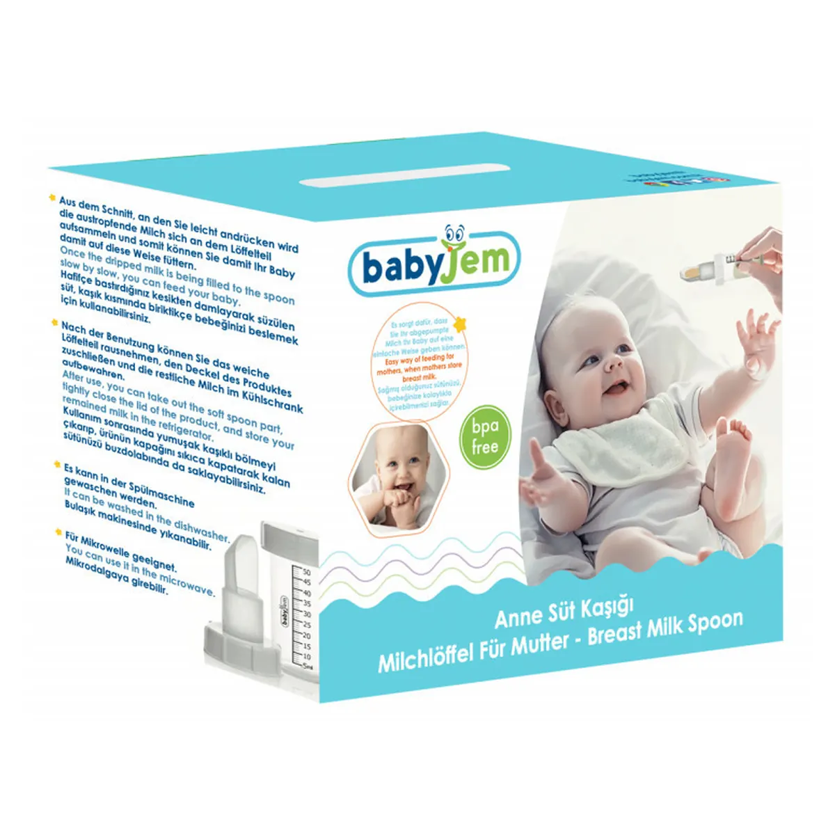 Dispozitiv cu gradatie pentru administrare lapte matern sau medicamente BabyJem [7]