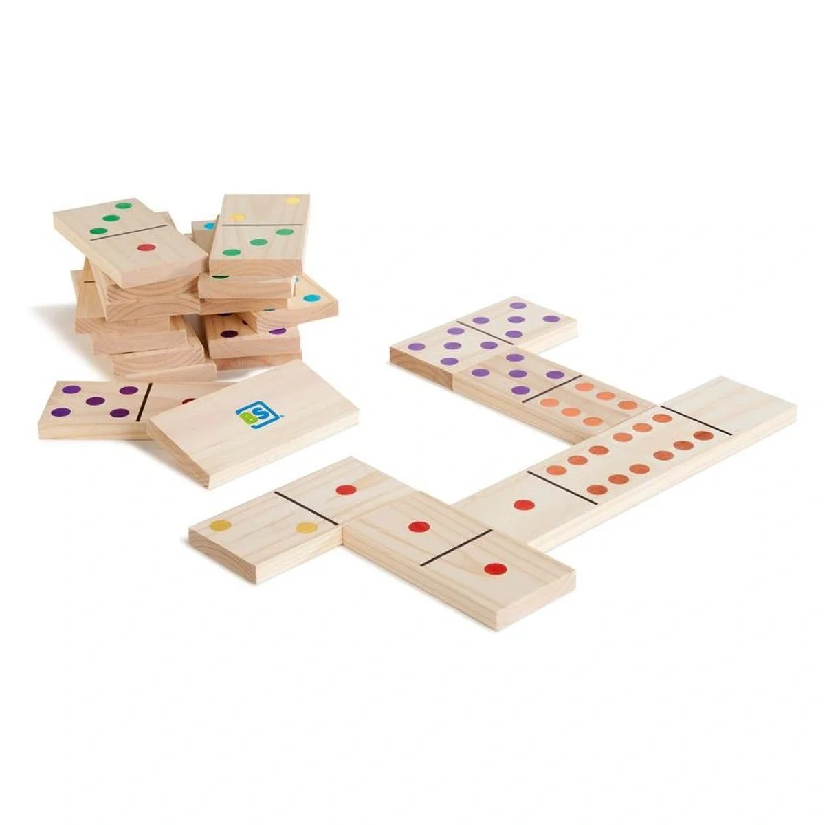 Jocuri de societate - Domino din lemn gigant Buitenspeel