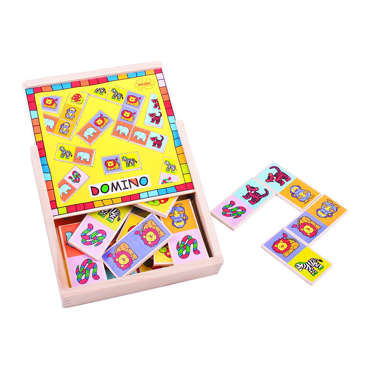 Jocuri de societate - Domino BIGJIGS Toys 36 luni