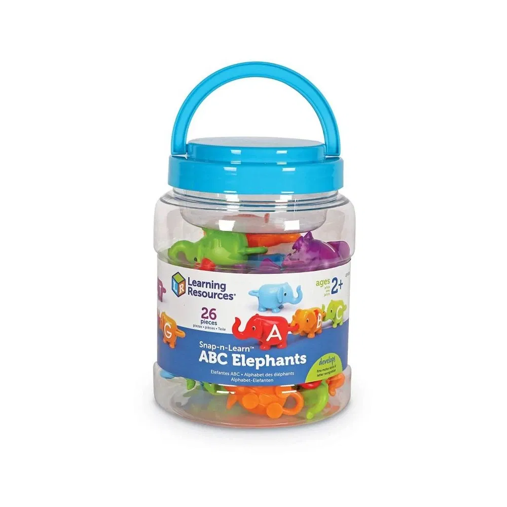 Litere, limbaj, cifre - Elefantei cu litere