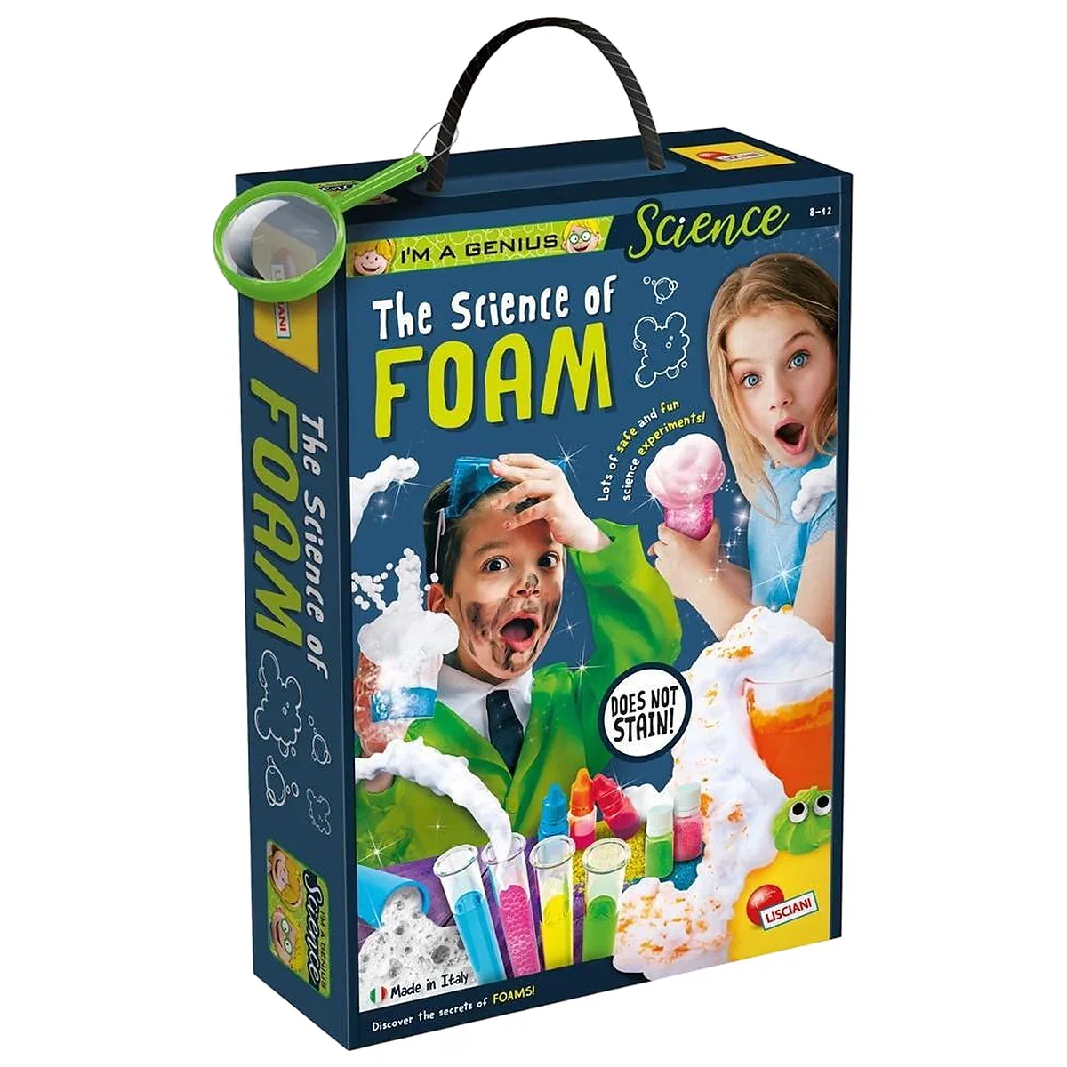 Jucarii educative - Experimentele micului geniu - Laboratorul cu spuma LISCIANI 8 ani+