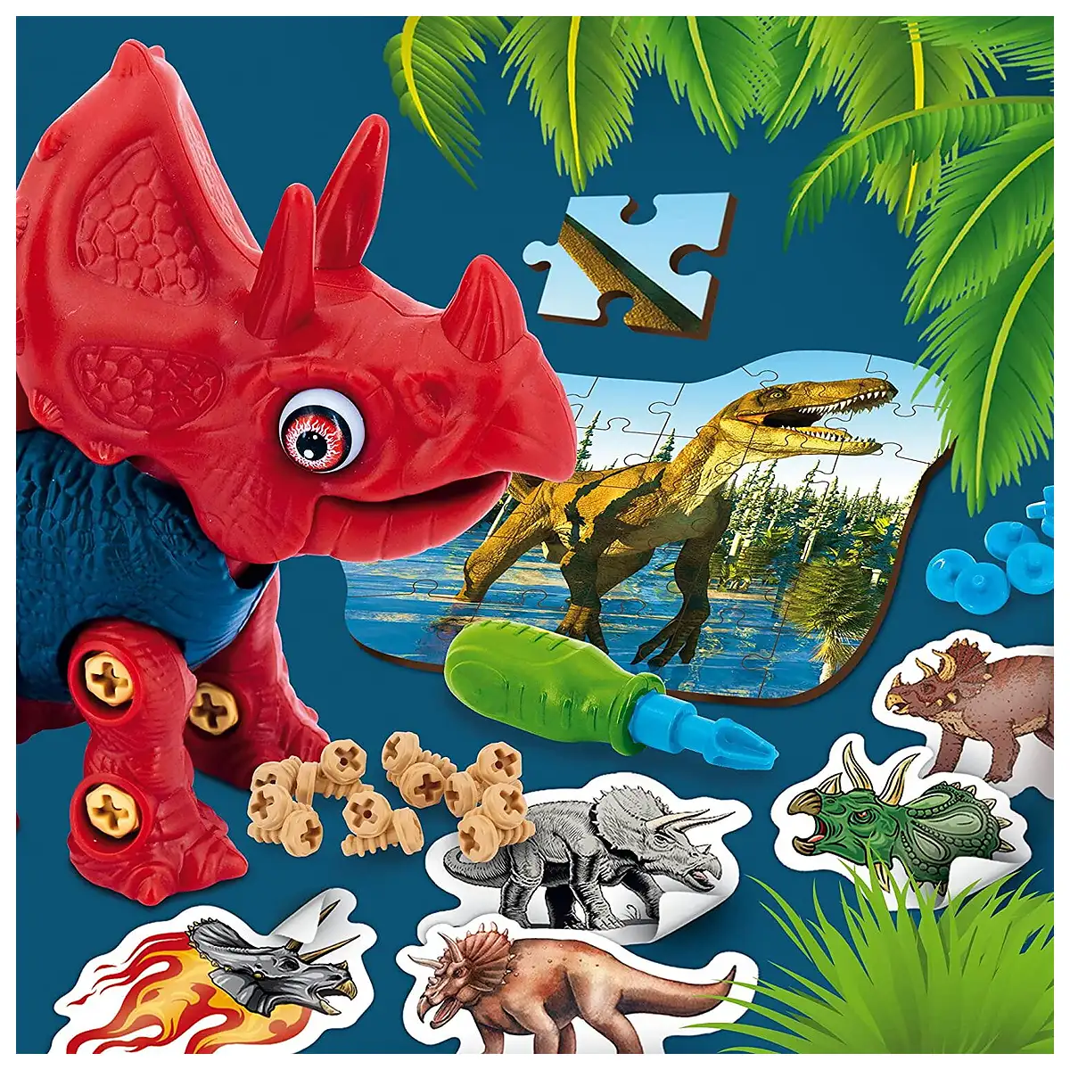 Experimentele micului geniu - Set STEM Triceratops LISCIANI 5 ani+ [1]
