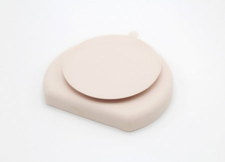 Farfurie din silicon cu 3 compartimente pentru auto-diversificare BabyJem 6 luni [4]