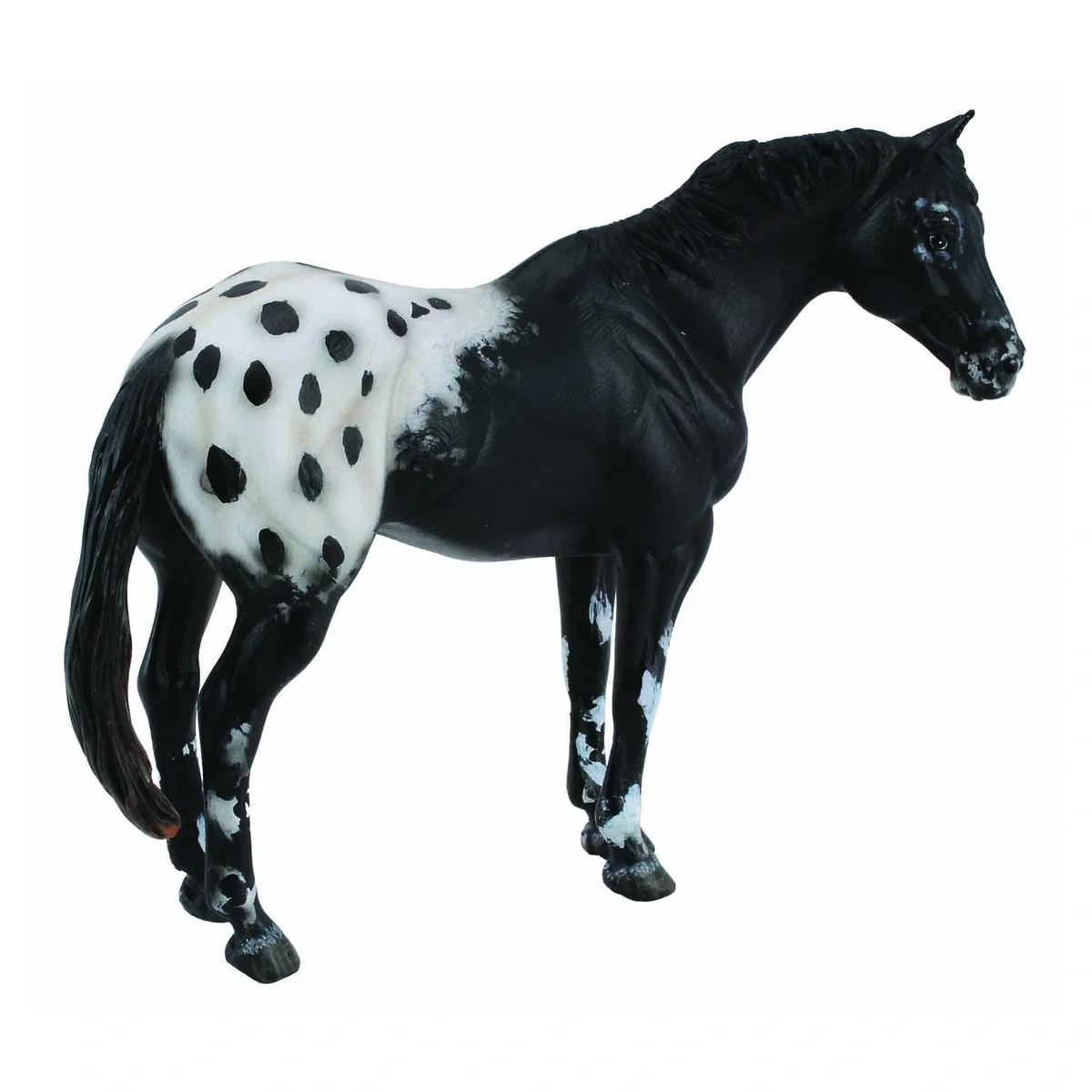 Cai - Figurina Armasar Black Appaloosa XL Collecta
