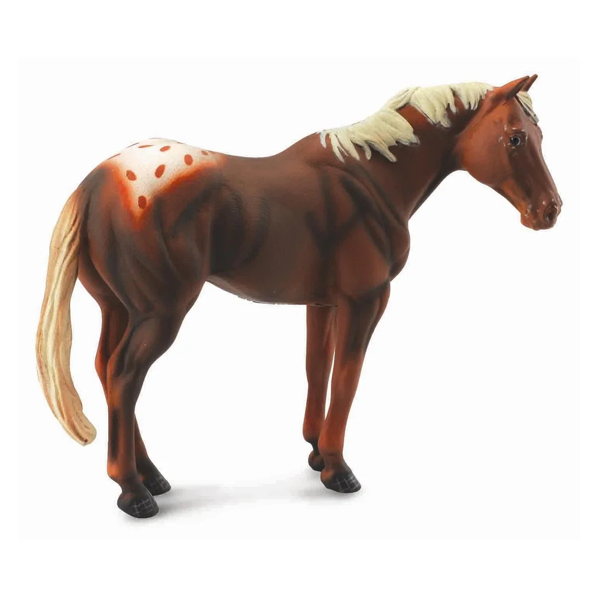 Cai - Figurina Armasar Castaniu Collecta