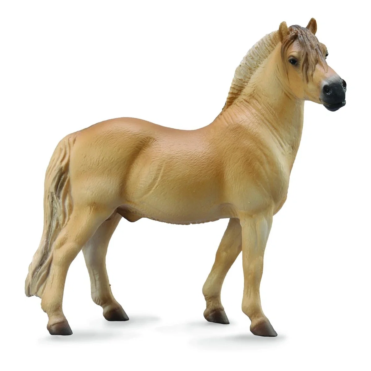 Cai - Figurina Armasar Fjord Brun Collecta